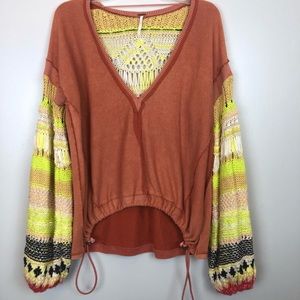 •••NEW••• Free People Crochet sweater combo $168